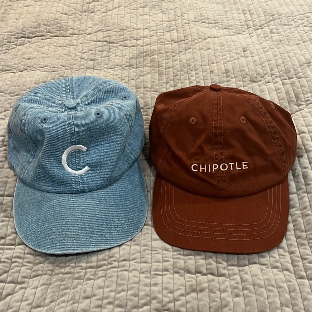 Chipotle and Denim Baseball Caps